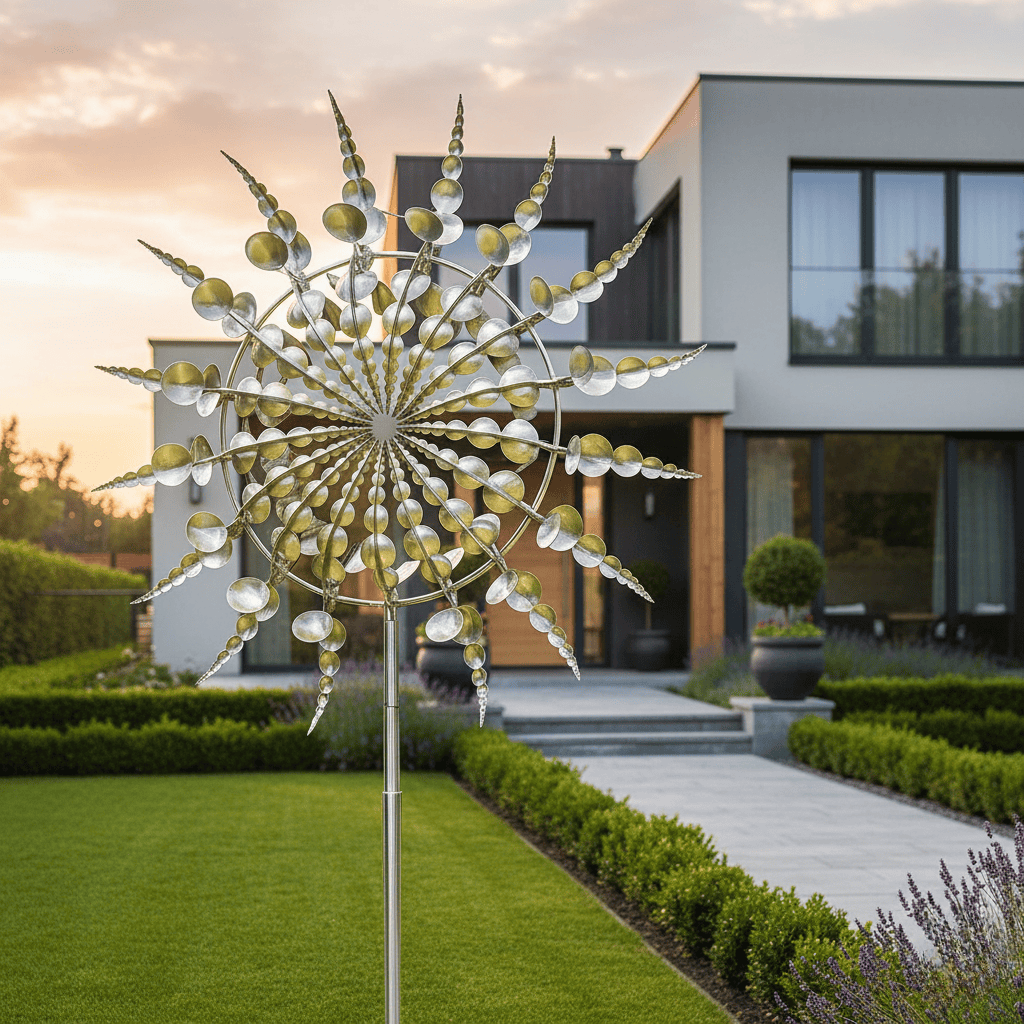 METASPIN – Durable Metal Wind Spinner for Stylish Outdoor Décor 1