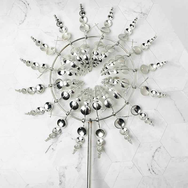 METASPIN – Durable Metal Wind Spinner for Stylish Outdoor Décor 4