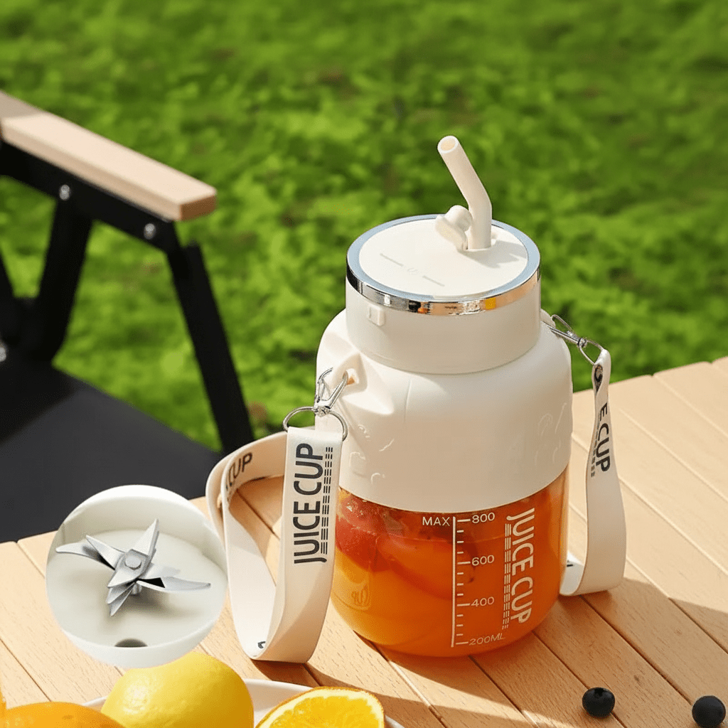 MIXLUX – Compact Smoothie Blender with Powerful 10-Blade System 1