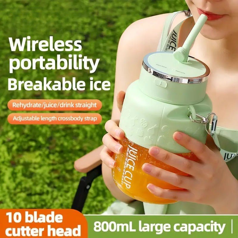 MIXLUX – Compact Smoothie Blender with Powerful 10-Blade System 2