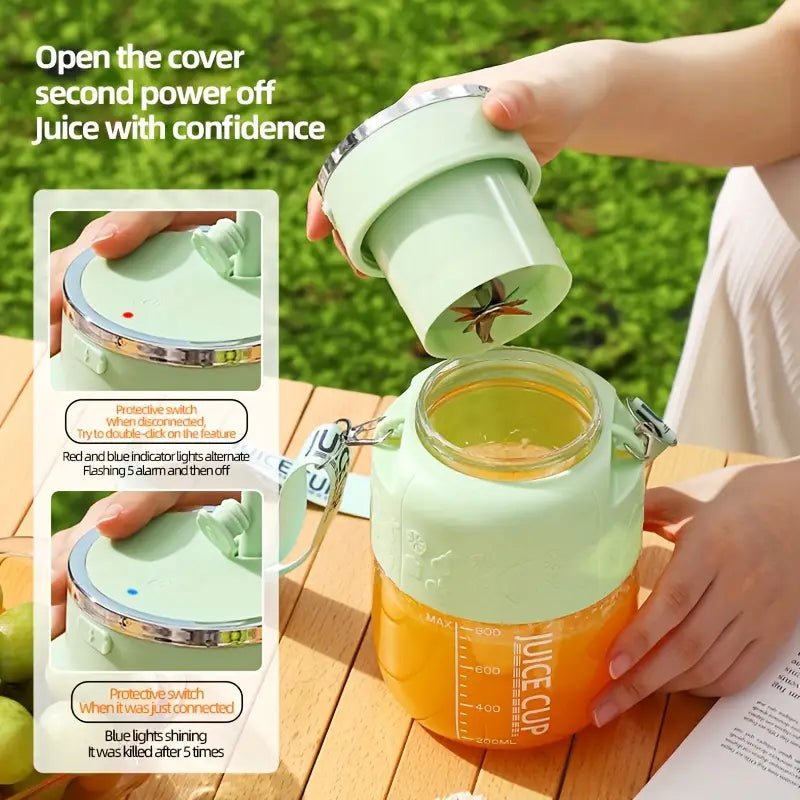 MIXLUX – Compact Smoothie Blender with Powerful 10-Blade System 4