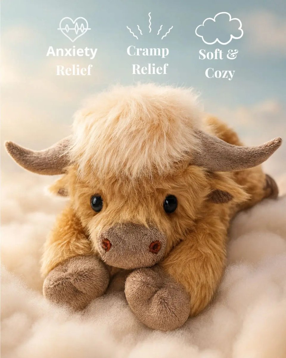 MOOLETTE – Lovable Highland Cow Plush with Cozy, Huggable Design 2