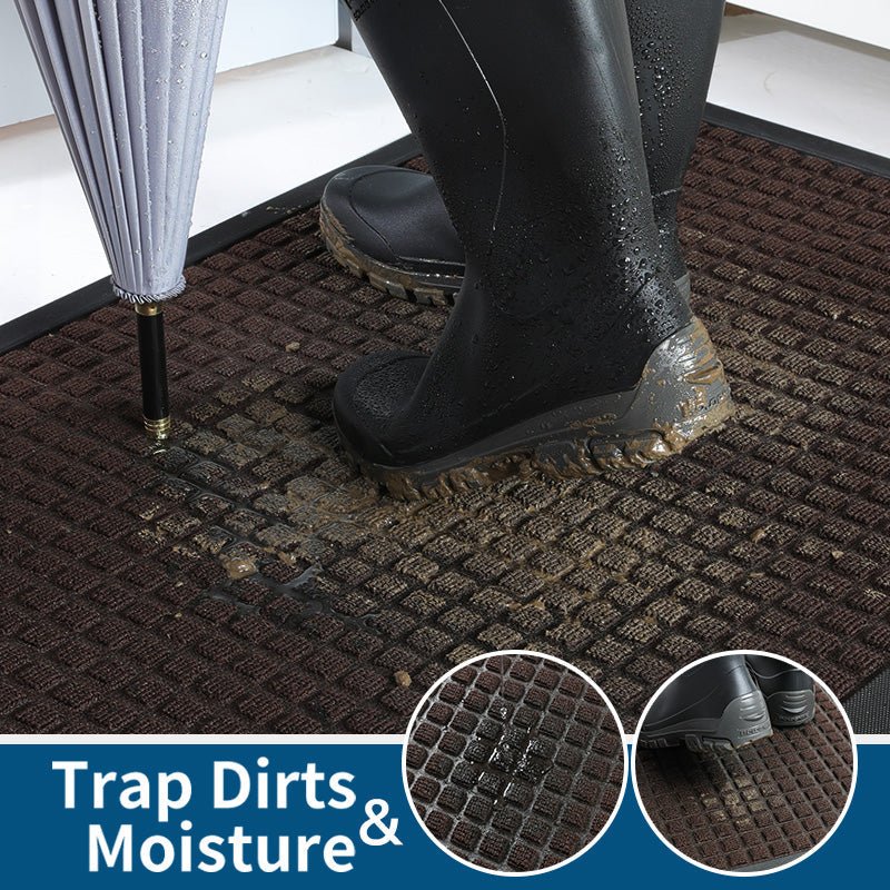 MUDSCRAPE – Heavy-Duty Anti-Slip Doormat for Dirt Trapping 7