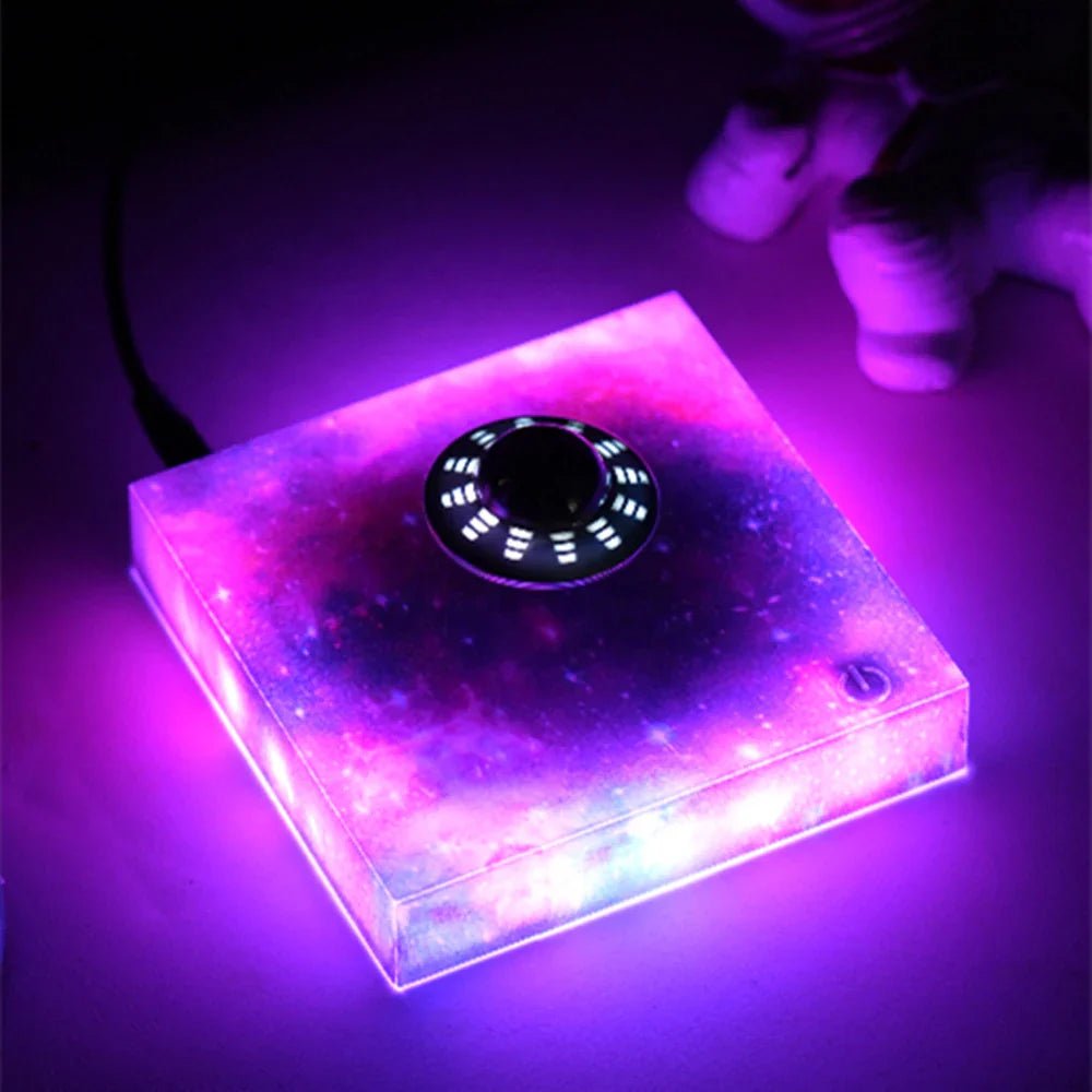 Magnetic Levitating Spaceship LED Night Light - Unique Home Decor Lamp 4