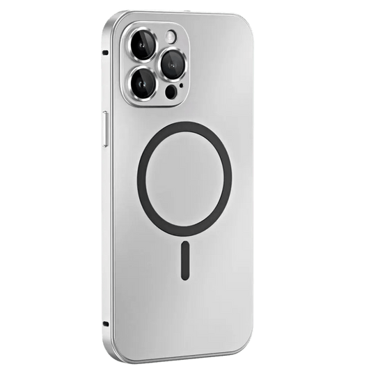 Magnetic Metal Case for iPhone 15 Pro Max - Durable Shockproof Protection 0