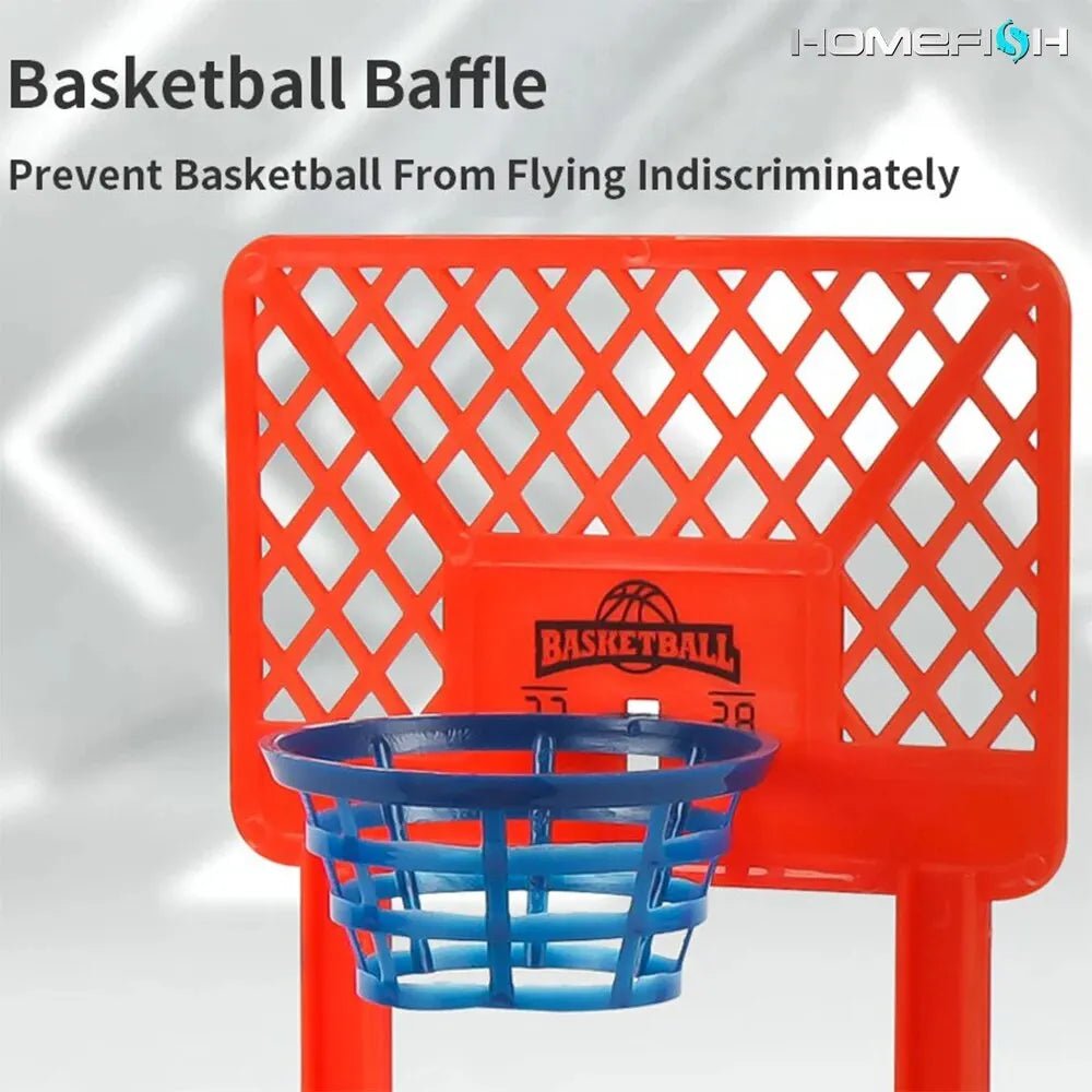 Mini Basketball Game Set - Compact Portable Tabletop Sports Toy for Indoor & Outdoor Fun 3