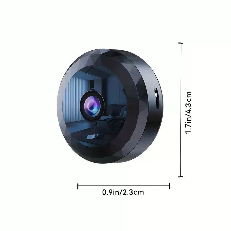 SECURO MINI – Compact 1080P WiFi Security Camera with Night Vision and Motion Detection