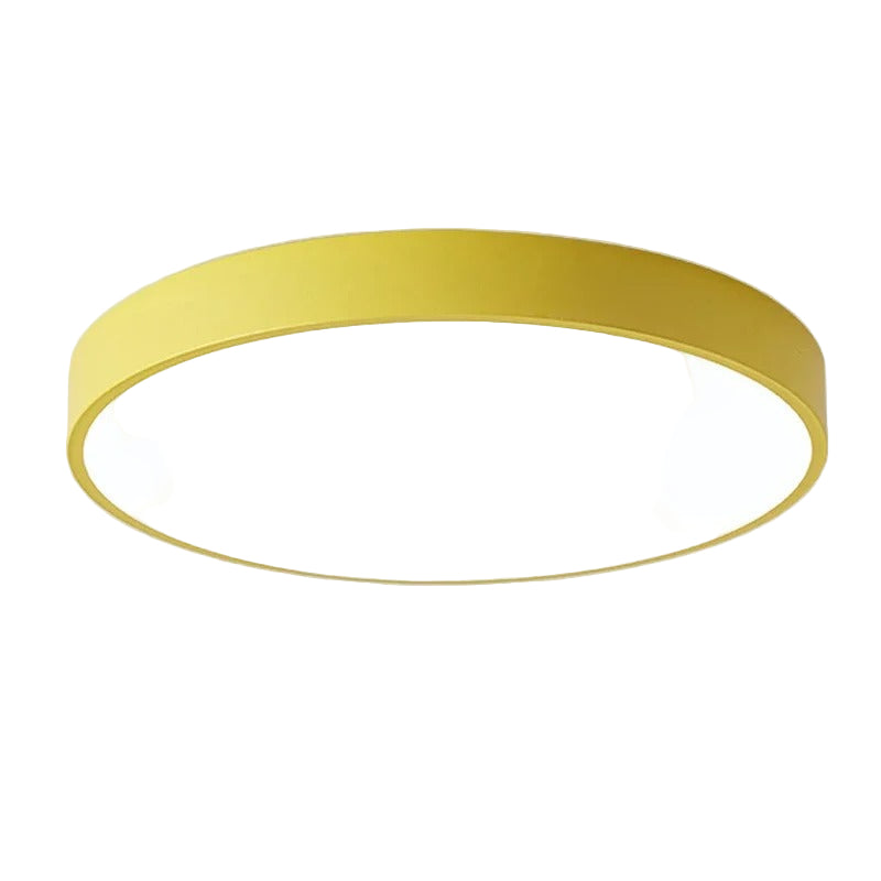 ETERNA BEAM - Moderne LED Plafondlamp in Roze en Grijs