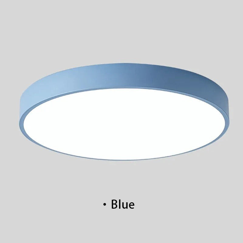ETERNA BEAM - Moderne LED Plafondlamp in Roze en Grijs