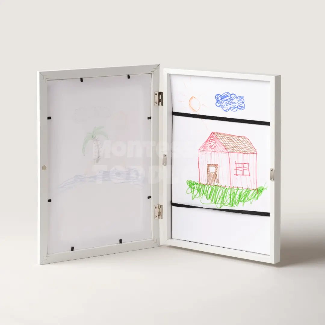 Montessori Toddlers Dressing Frame | Teaches Independence | Fine Motor Learning Toy | Educational Montessori Material 2