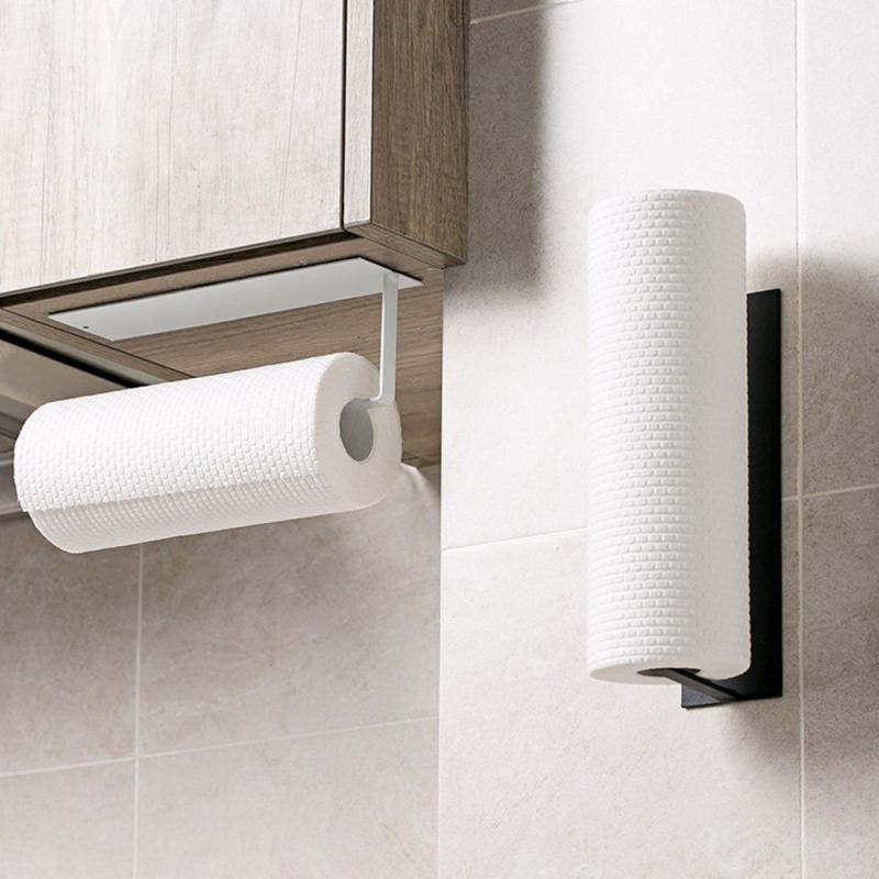 NeatHold – Space-Saving Mounted Paper Towel Holder with Durable Iron Design 4
