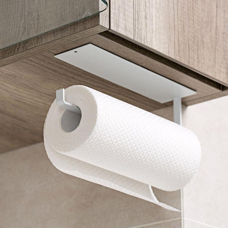 NeatHold – Space-Saving Mounted Paper Towel Holder with Durable Iron Design 9
