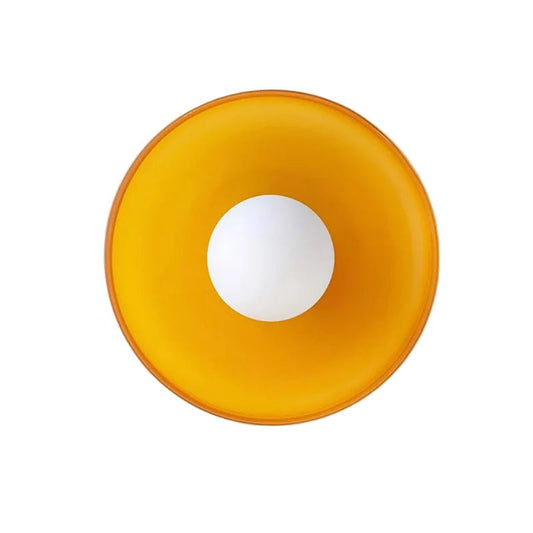 NORDILUX - Scandinavische glazen plafondlamp met transparante kap en LED-compatibiliteit
