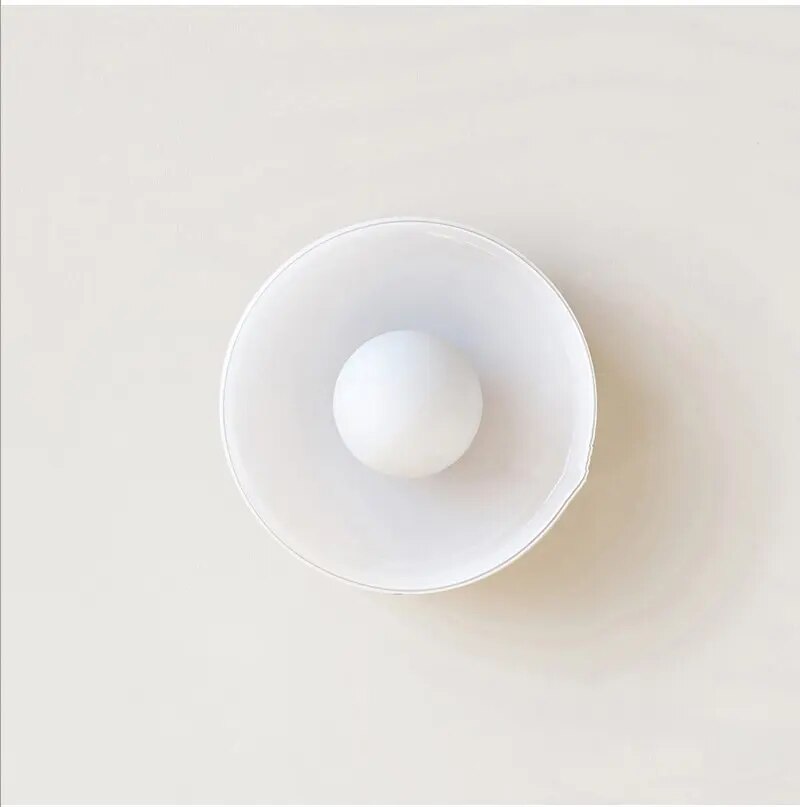 NORDILUX – Nordic Glass Ceiling Lamp with Transparent Shade and LED Compatibility
