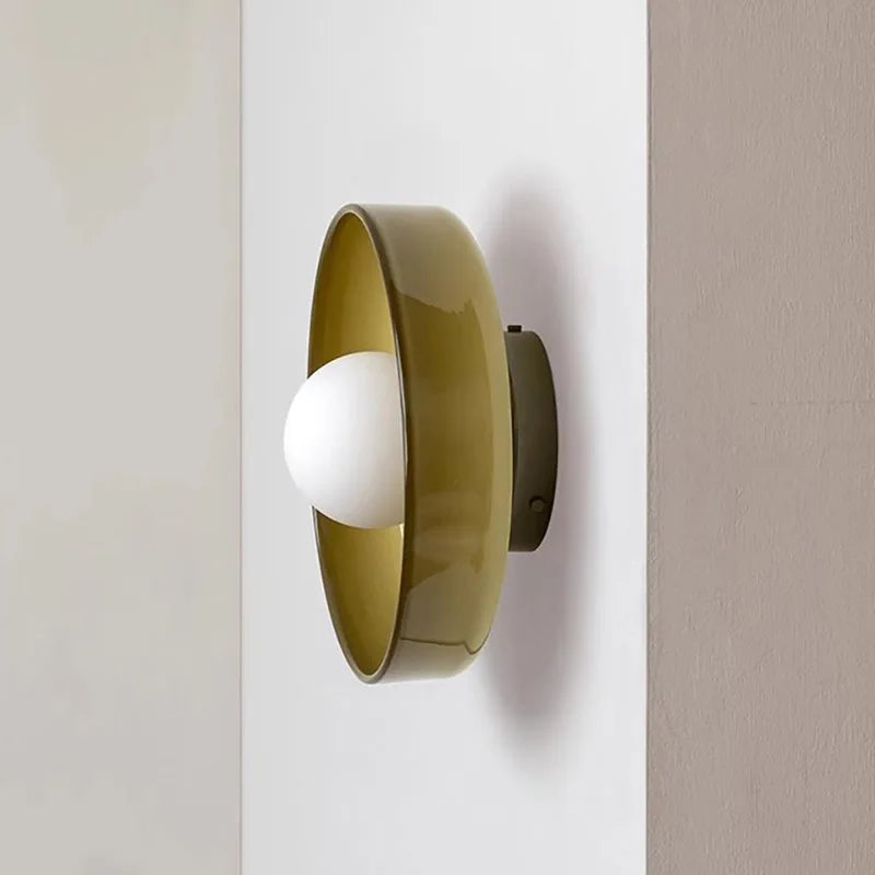 NORDILUX – Nordic Glass Ceiling Lamp with Transparent Shade and LED Compatibility