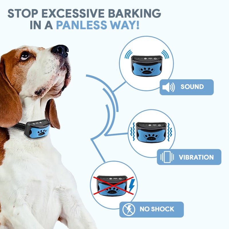 Nvroome Anti-Bark Dog Collar with Sound Wave Technology, Adjustable Fit 2