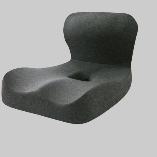 Oraliu L-Shape Memory Foam Cushion | Relieves Back, Coccyx & Spine Pain | Orthopedic Seat Pad | Office & Home Comfort 0