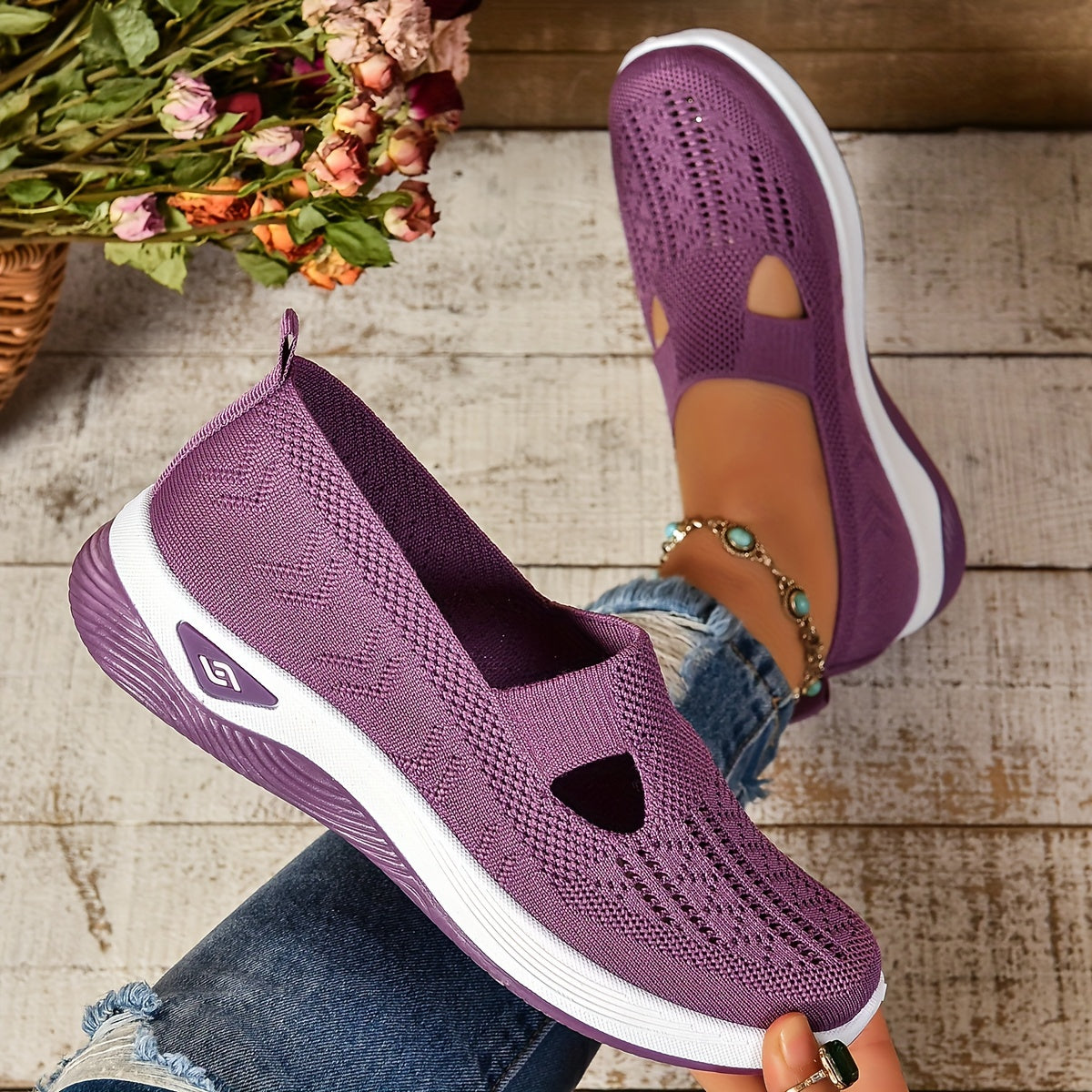 OrthoFit - Women's Orthopedic Slip-On Shoes with Ergonomic Support and Comfort 2