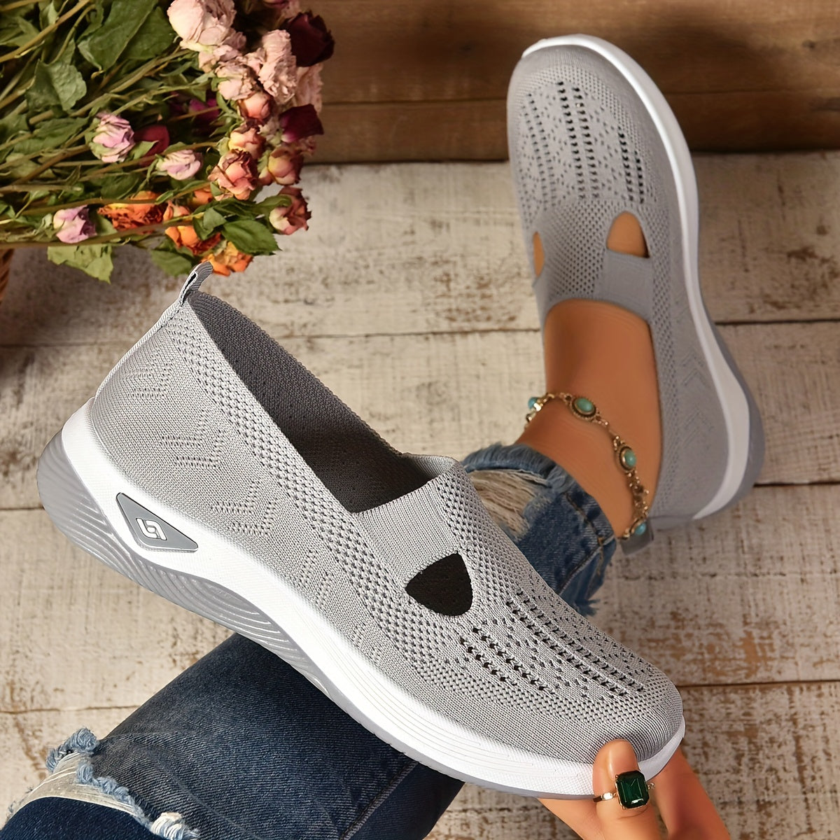 OrthoFit - Women's Orthopedic Slip-On Shoes with Ergonomic Support and Comfort 3