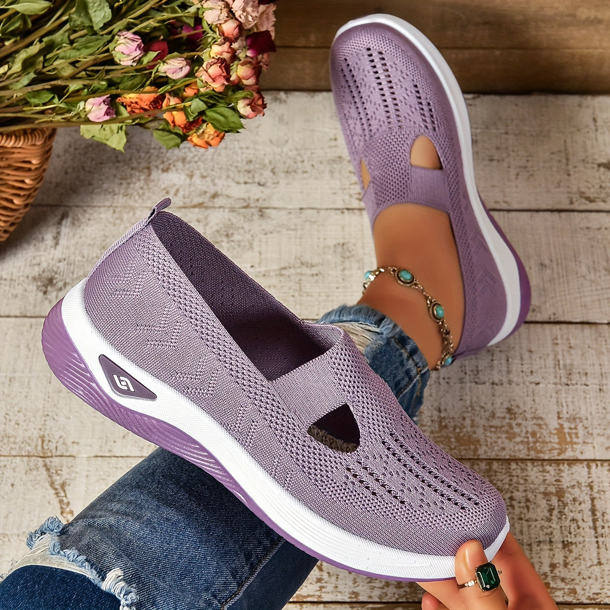 OrthoFit - Women's Orthopedic Slip-On Shoes with Ergonomic Support and Comfort 4