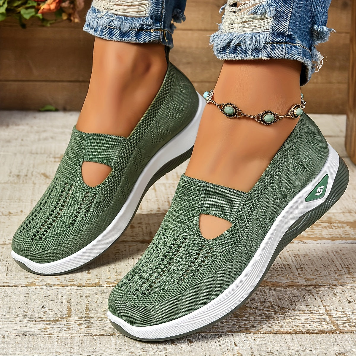 OrthoFit - Women's Orthopedic Slip-On Shoes with Ergonomic Support and Comfort 8