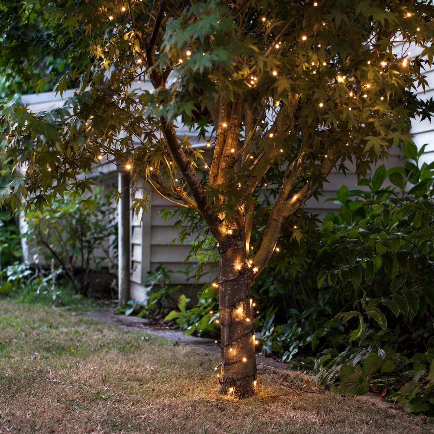 Outdoor LED Fairy String Lights - 10-20m Garden Decor for Festive Atmosphere 5