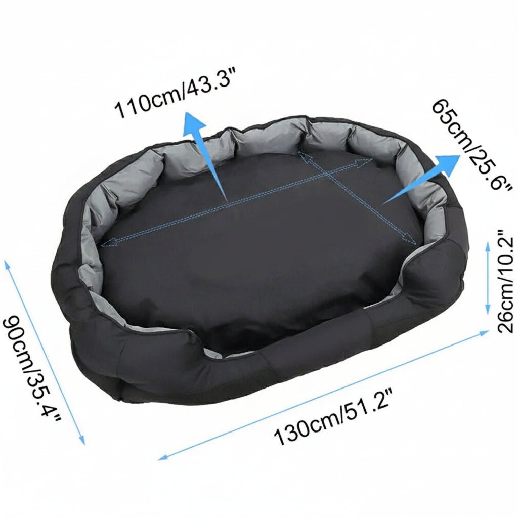 PETSOFA – Orthopedic foam dog bed in a cozy, washable basket design 8