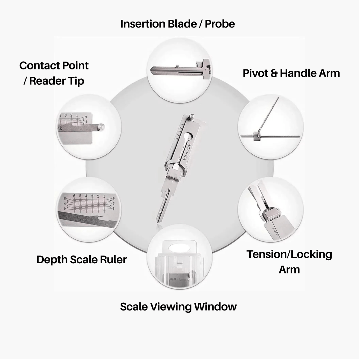 PRECISIONPRO – Professional Key Decoder Tool for Accurate Replication 6