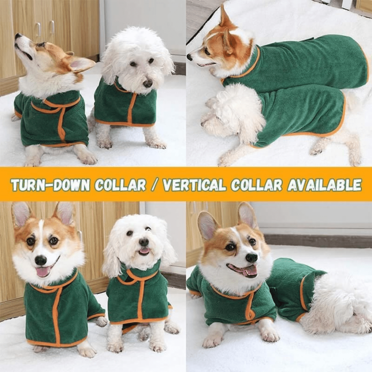 Pawflect – Super Absorbent Dog Coat for Comfort and Protection