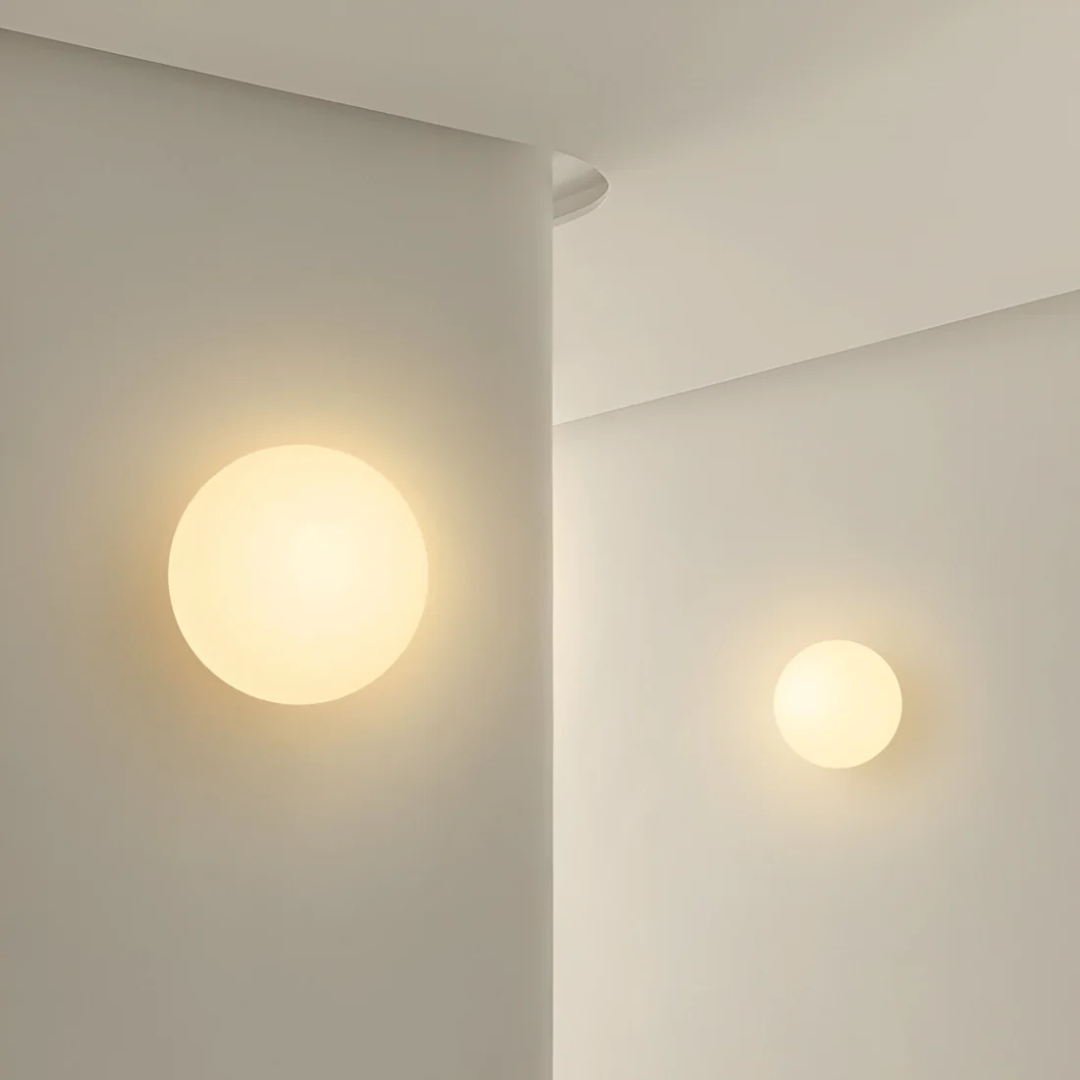Pietas - Modern Glass Wall Lamp Sconce for Elegant Interior Lighting 4
