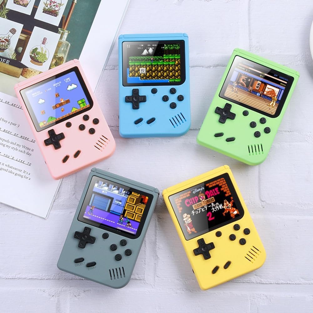 Pixelix – Retro Gaming Console with Over 400 Classics for Nostalgic Fun