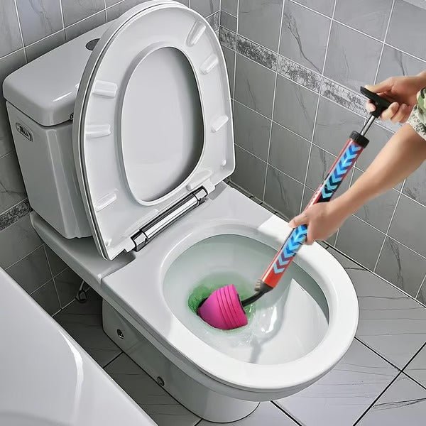 Plungair – High-Pressure Toilet Unblocker with 80 psi for Fast Clog Removal