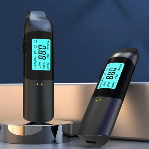 PoliceCheck BAC 5000 - Instant Breathalyzer with USB Rechargeable Sensor 1