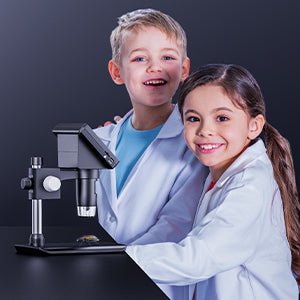 Precision Digital Microscope with 4.3-Inch HD Screen & 1000X Magnification 1