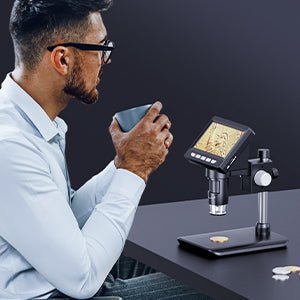 Precision Digital Microscope with 4.3-Inch HD Screen & 1000X Magnification 3