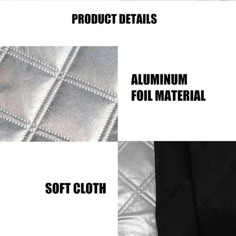 Premium Car Windshield Snow Cover - Magnetic Frost Protection for All Vehicles 2