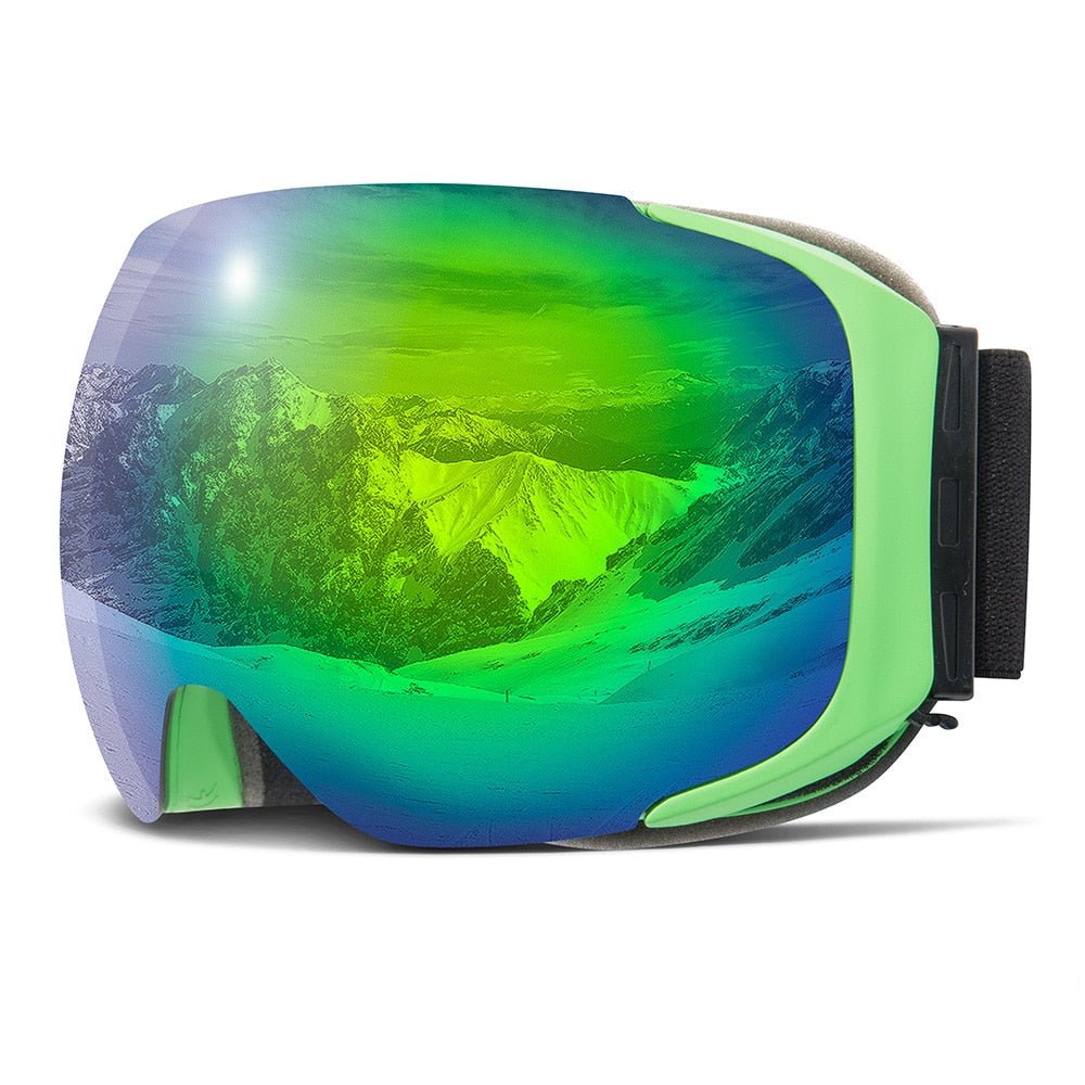 Premium Magnetic UV Protection Anti-Fog Snow Ski Goggles with Quick-Change Lenses 10