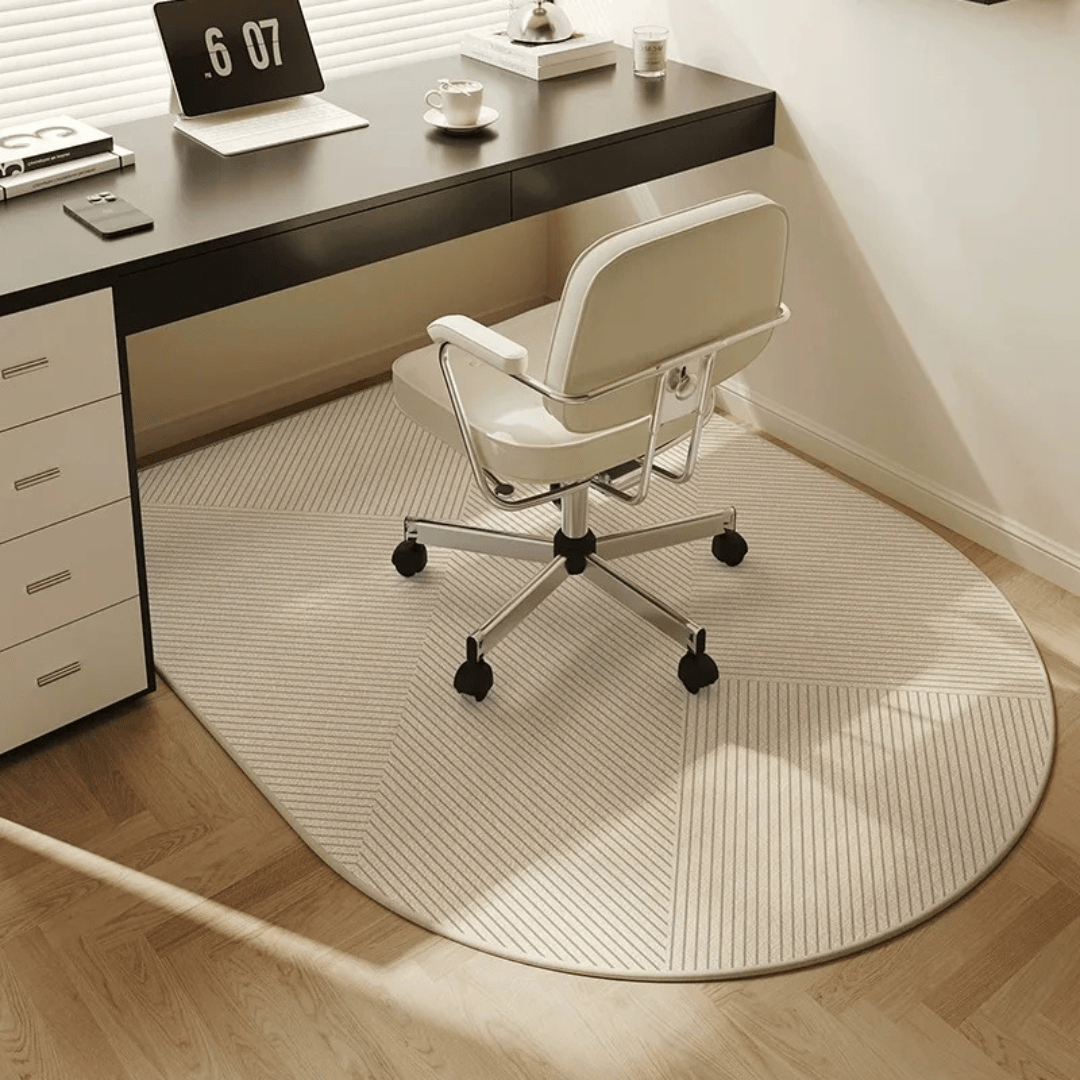 FLOORSAFE – Office Chair Mat with Short-Pile Velvet Surface for Floor Protection