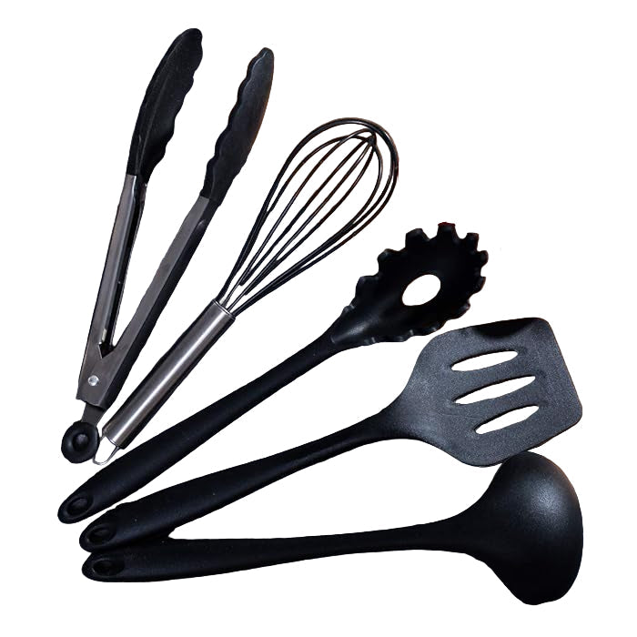 Premium Silicone Kitchen Utensil Set - 15-Piece Heat-Resistant Tools, Spatulas & Ladle 3