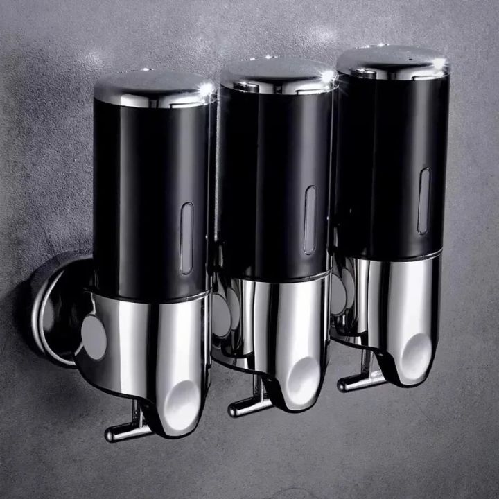 Premium Wall-Mounted Soap Dispenser - Elegant Stainless Steel Design 22