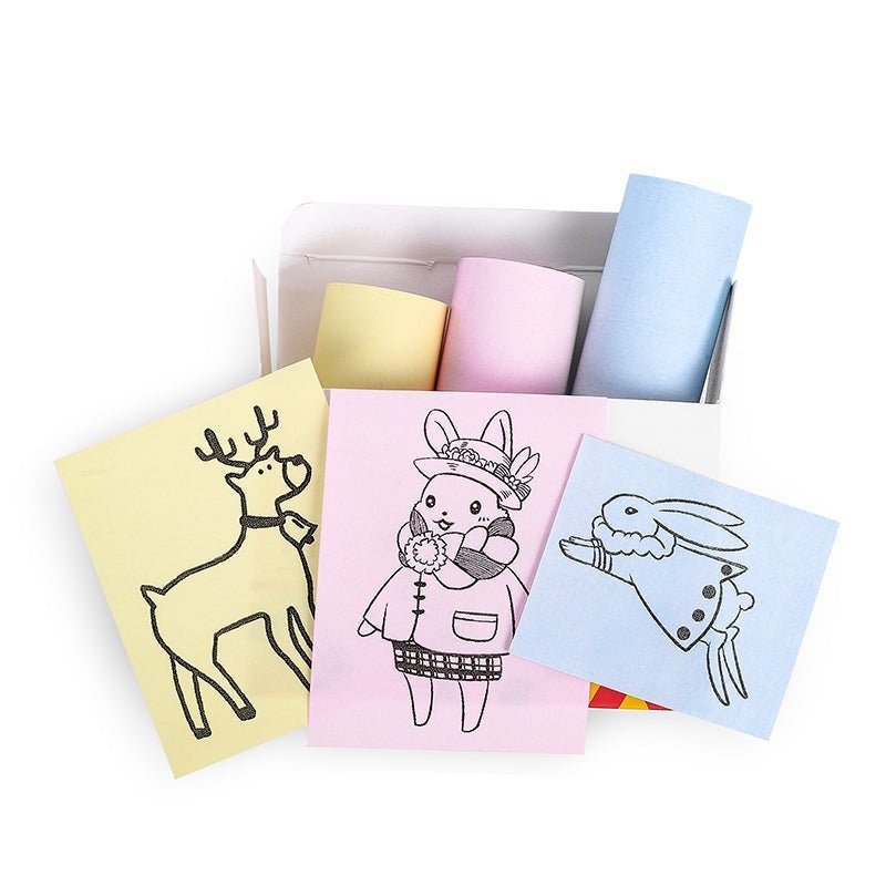 PrintAura Mini Pocket Printer | Portable inkless thermal printer for photos, notes, and documents 1