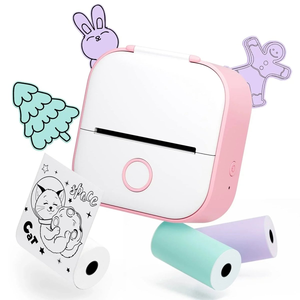 PrintAura Mini Pocket Printer | Portable inkless thermal printer for photos, notes, and documents 5
