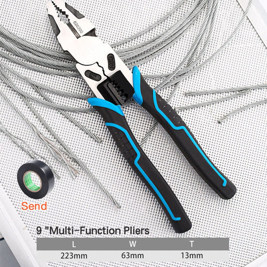 ProGrip - Multifunctional Heavy Duty Wire Pliers with Anti-Skid Handle 0