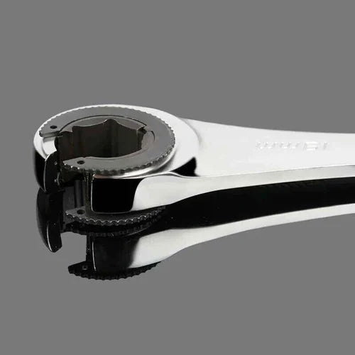ProWrench - 2-in-1 Flexible Head Ratchet Wrench for Tight Spaces 0