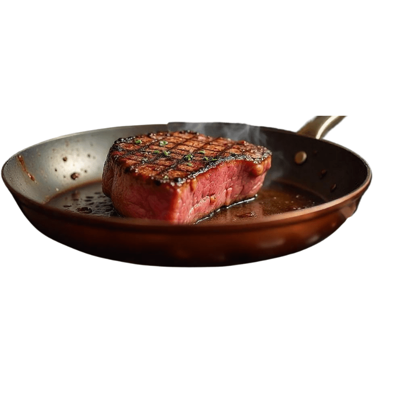 Professional Copper Frying Pan with Non-Stick Coating for Precision Cooking 6