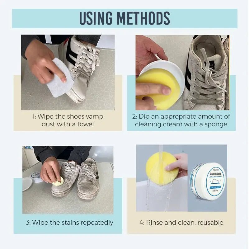 BRIGHTSTEP Cream – Water-Free Formula for Stain and Dirt Removal
