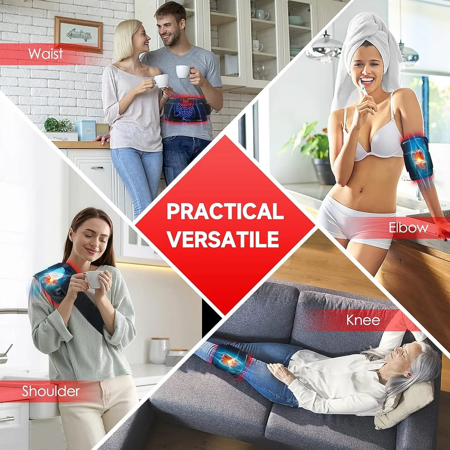 Red Light Therapy Belt - 60 LEDs for Pain Relief, Fat Loss & Recovery 5