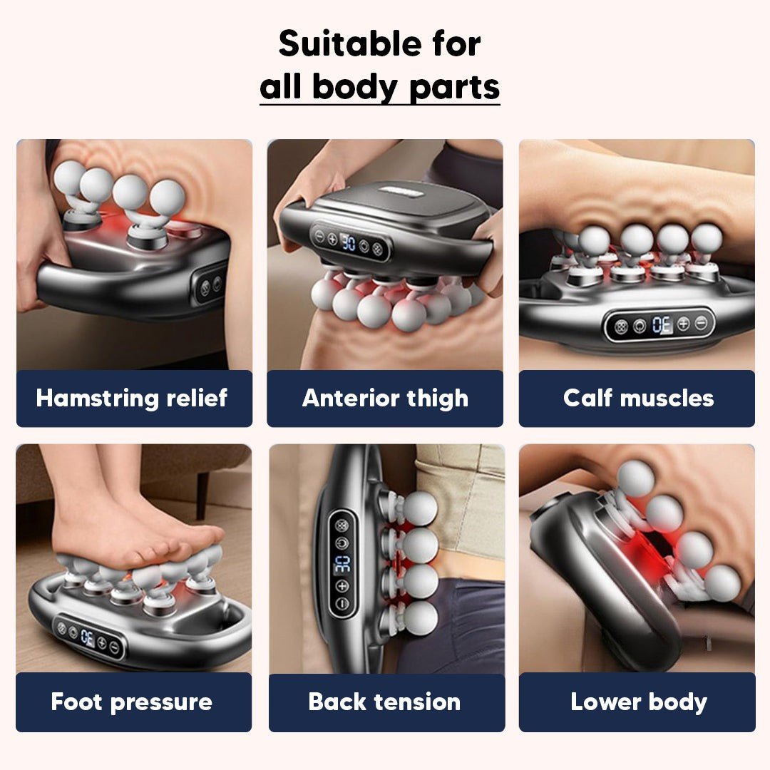 Revivax – Powerful Deep Tissue Massager with Heat and 16 Points 4
