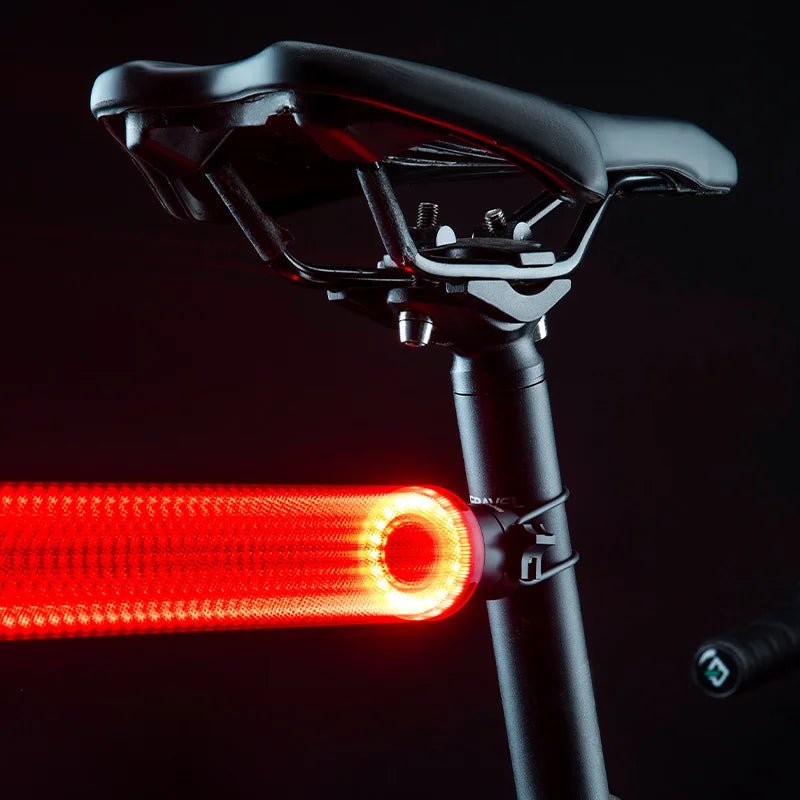 Rockbros Smart Bicycle Tail Light - IPX6 Waterproof, Type C Rechargeable Bike Light 1