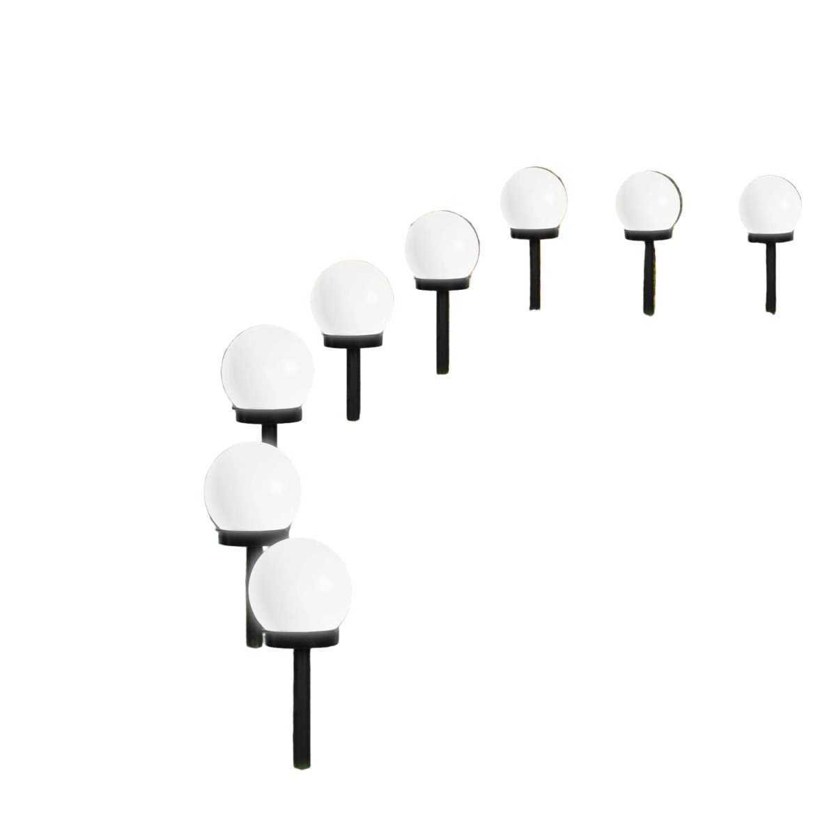 SOLGLO – Round LED Solar Garden Light with Automatic Light Control